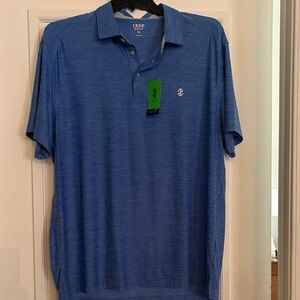 Izod Men's Classic Blue Golf Shirt